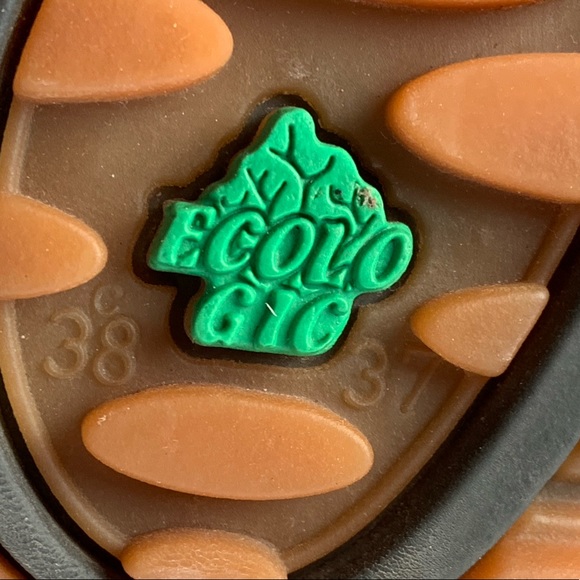 Ecolo Gic Suede Shearling Lined Slippers - Picture 4 of 8